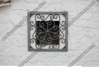 metal barred window ornate 0001